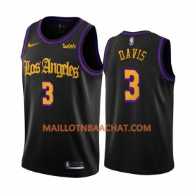 Maillot NBA Los Angeles Lakers Anthony Davis 3 Nike 2019-20 City Creative Swingman - Homme